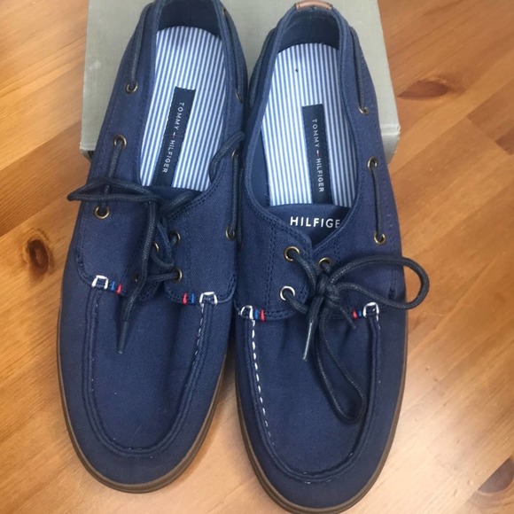 Retro TOMMY HILFIGER Topsiders - Picture 1 of 6